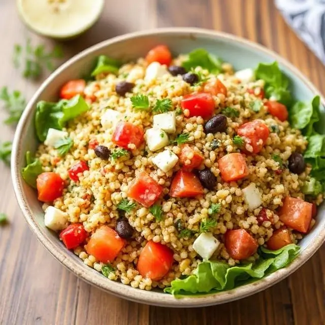 Mediterranean Quinoa Salad